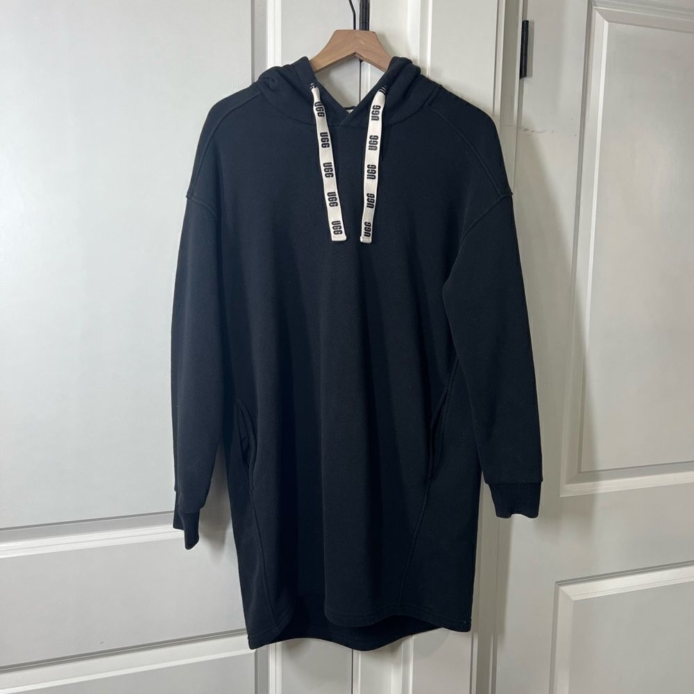 Ugg womens sweater dress womens black size medium P466